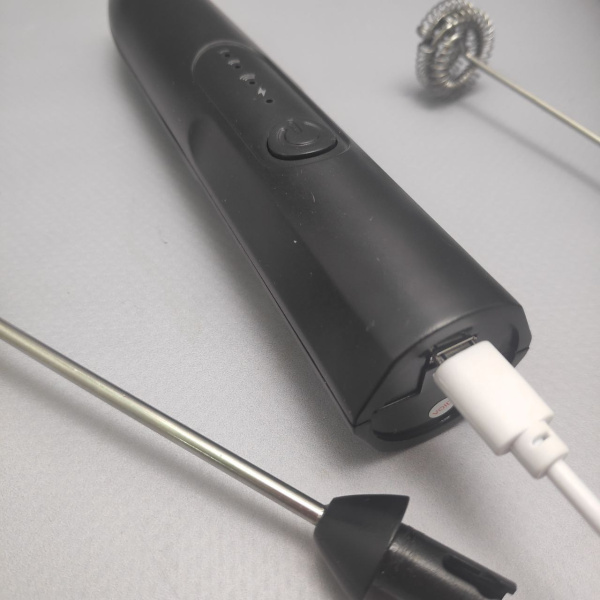 Капучинатор электрический USB Speed Adjustable Milk Frother *3 режима скорости, 2 насадки) продажа и отгрузка коробками кор/120 шт